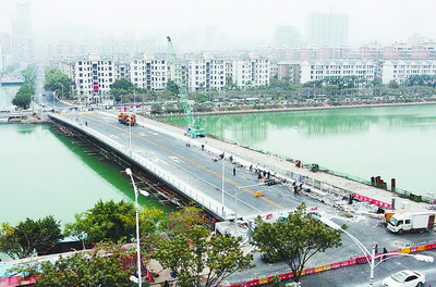 继白鹭洲路,湖滨中路,湖滨东路之后,我市又一条横跨筼箉湖的交通要道